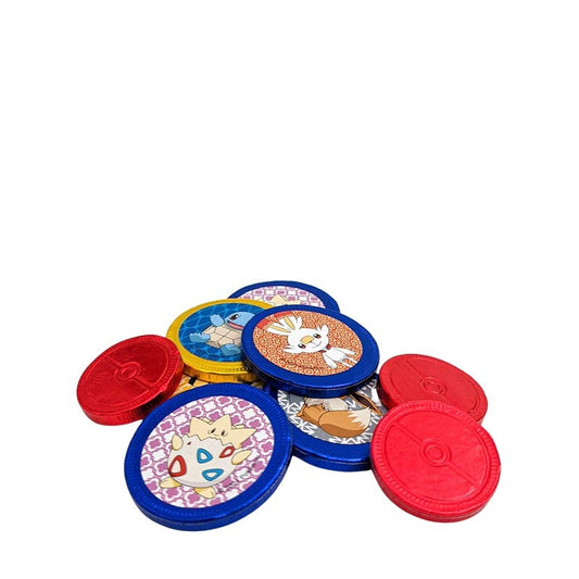 Pokémon-Schokoladenmünzen