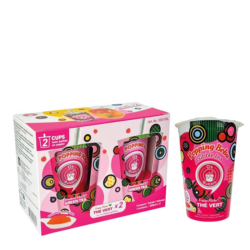 Popping Boba Erdbeere & Pfirsich 2er-Pack