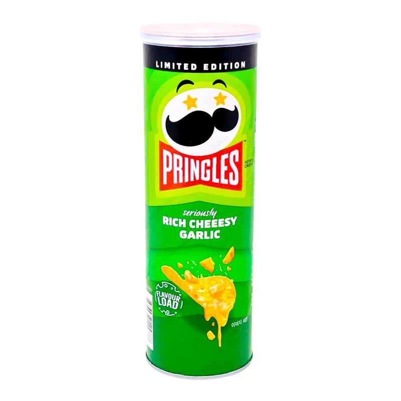 Pringles Ernsthaft Reich Käse Knoblauch 102g