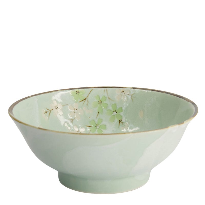 Ramenskål Green Cosmos 21.5cm