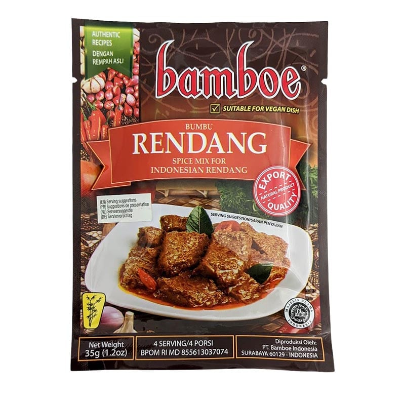 Rendang Indonesisches Curry (Gewürzmischung für 4 Portionen) 40g – Drachenfrucht