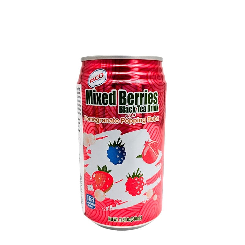 Rico Granatapfel Popping Bubble Tea Beerenmix 340ml