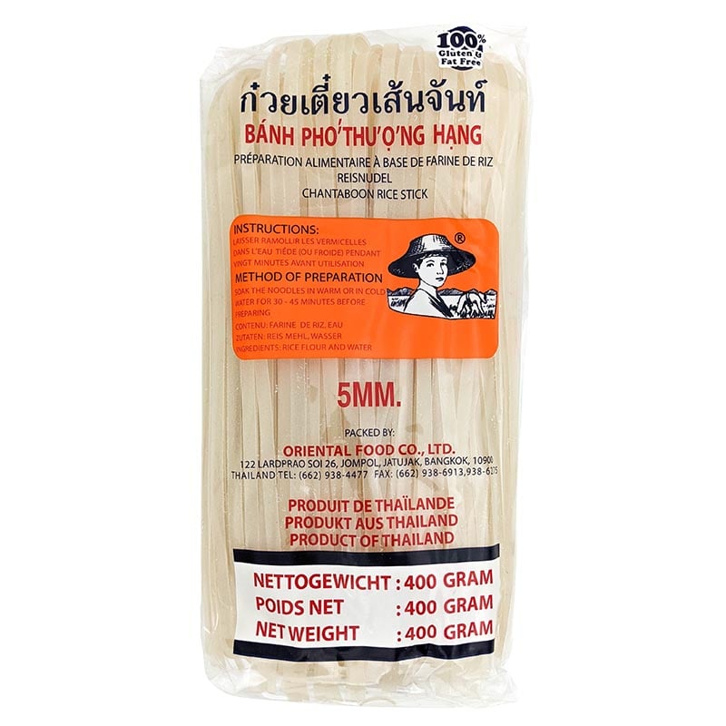 Reisnudeln für Stir-fry 5mm 400g