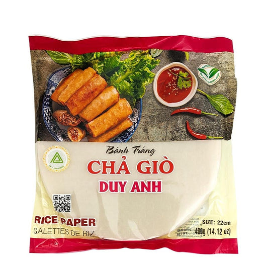 Reispapier für frittierte Frühlingsrollen 22cm 400g