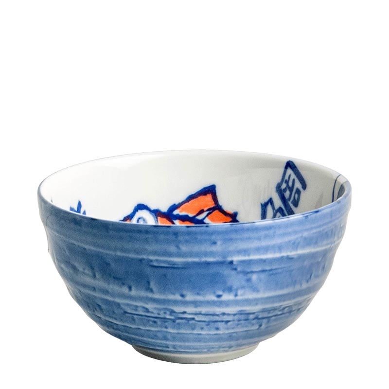 Reisschale Fischmotiv 13,5 cm