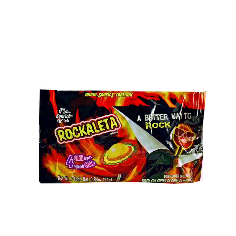 Rockaleta Vier Schichten Süßigkeitenlutscher