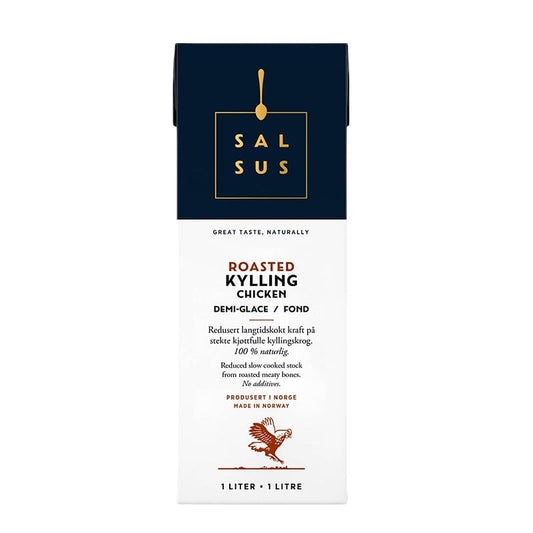 Salsus Gebratene Hühnerbrühe Demi-Glace 1 Liter