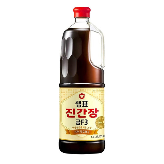 Soja Jin Gold F3 (Koreas beliebteste Sojasauce) 1,7 Liter