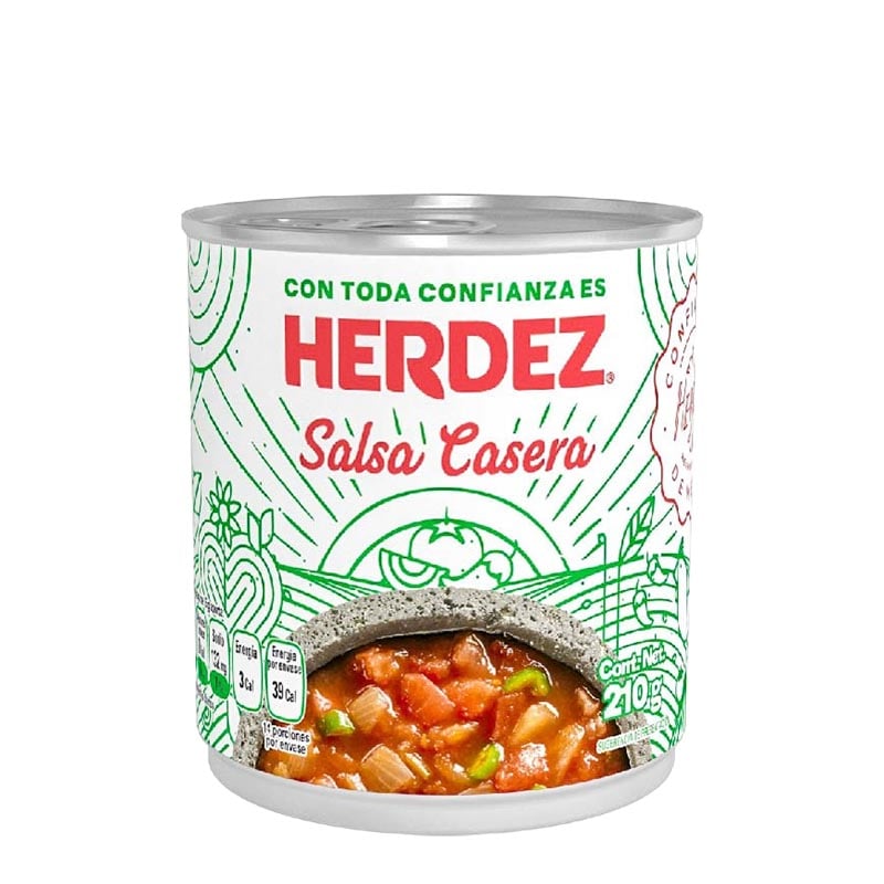 Hausgemachte Salsa Casera Herdez 210g