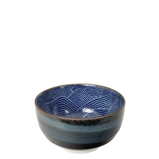 Seigaiha Blaue Schale 475ml
