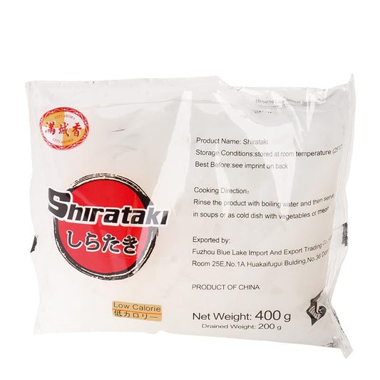 Shirataki glutenfreie Nudeln 400g