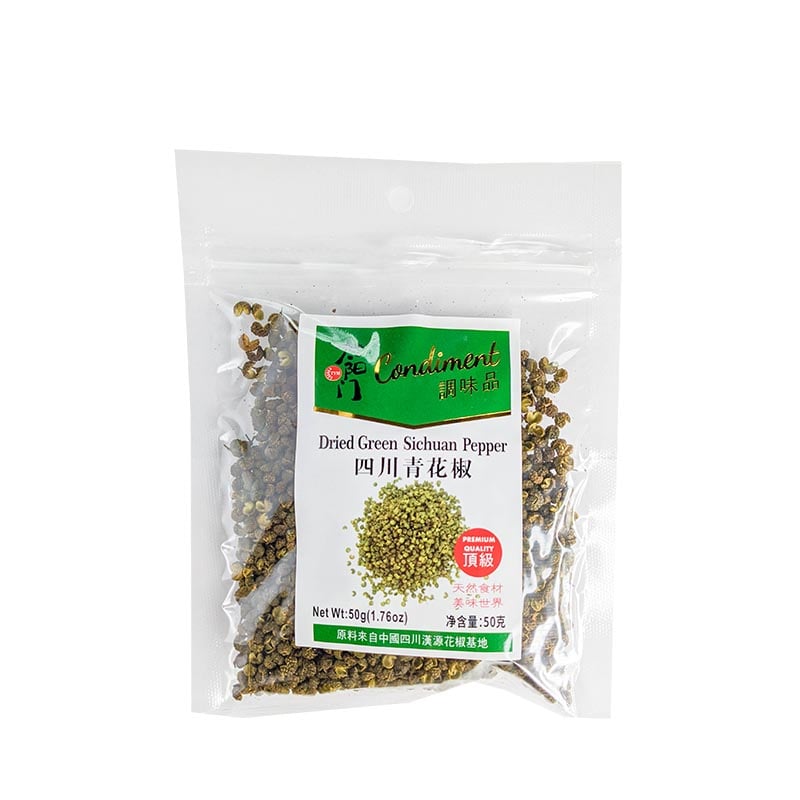 Grüne Sichuan-Pfefferkörner 50g