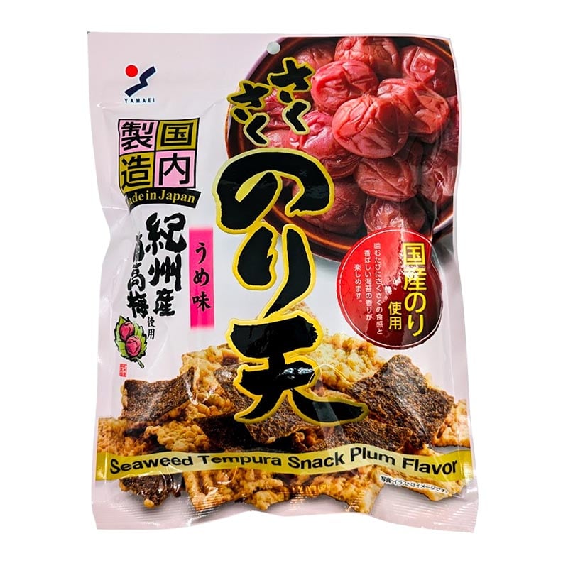 Sjögräschips Tempura & Ume (japanische Pflaumen) 70g