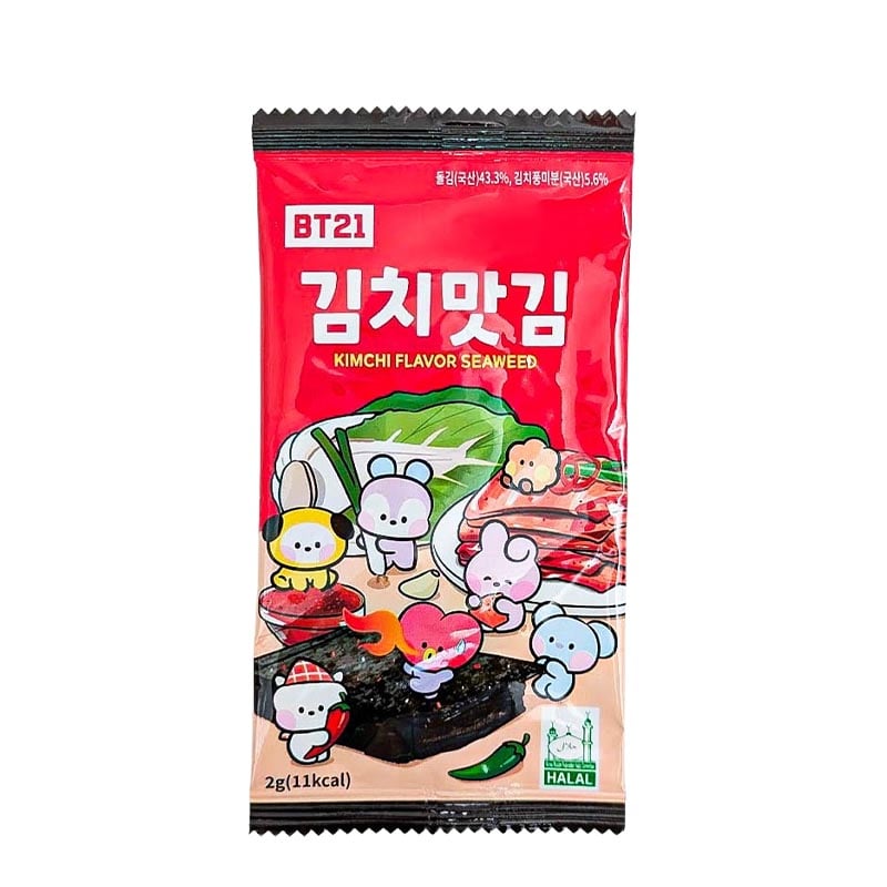Sjögrässnacks BT21 Kimchi 2g 1st
