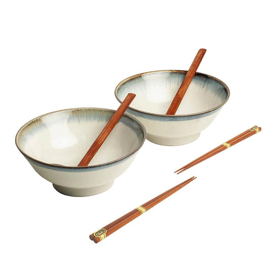 Ramen-Set Essstäbchen & Löffel Aurora