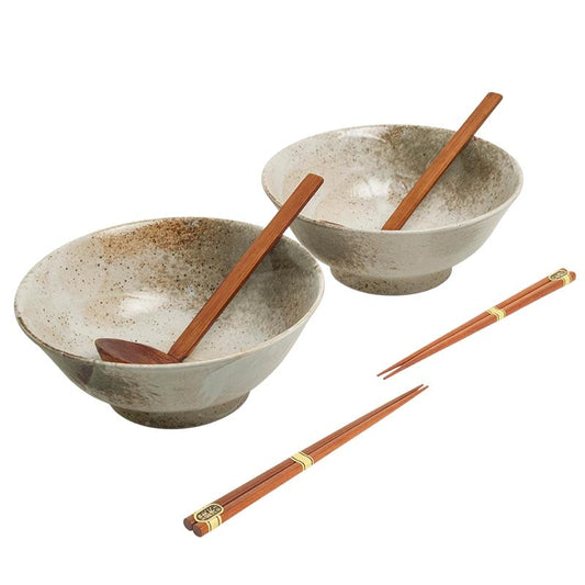 Ramen-Set Stäbchen & Löffel Hikari