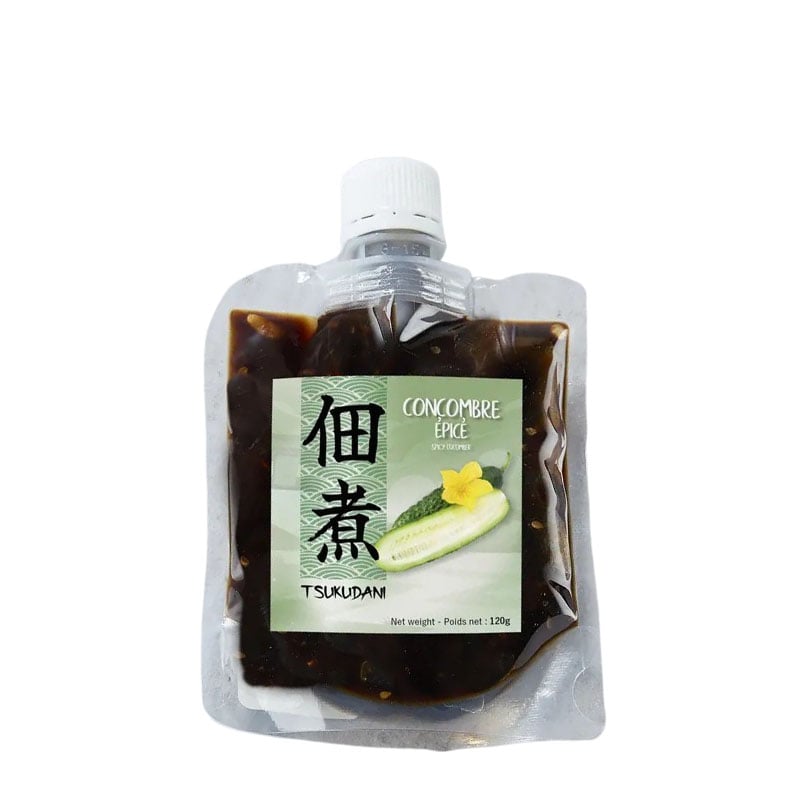 Spicy Gurka i Sojareduktion (Tsukudani) 120g
