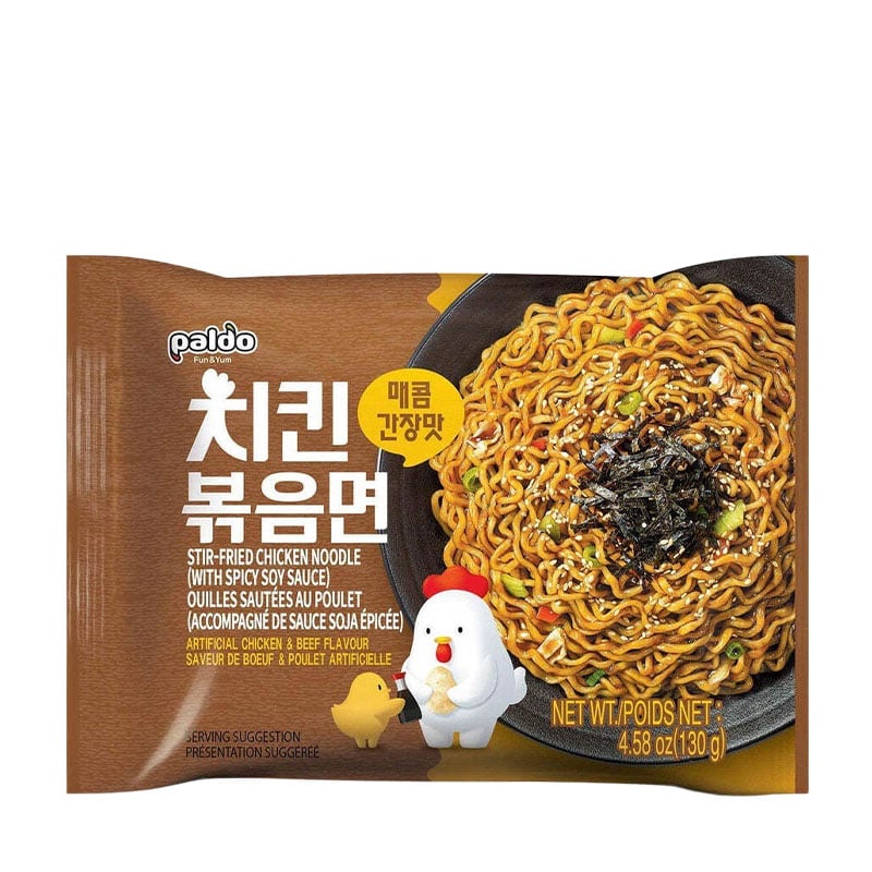 Spicy Soy Sauce Chicken & Beef Paldo