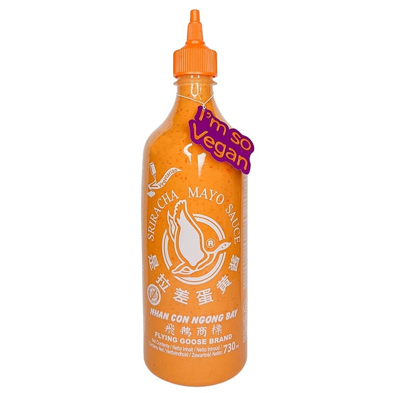 Sriracha-Mayonnaise Große Flasche Flying Goose 730ml