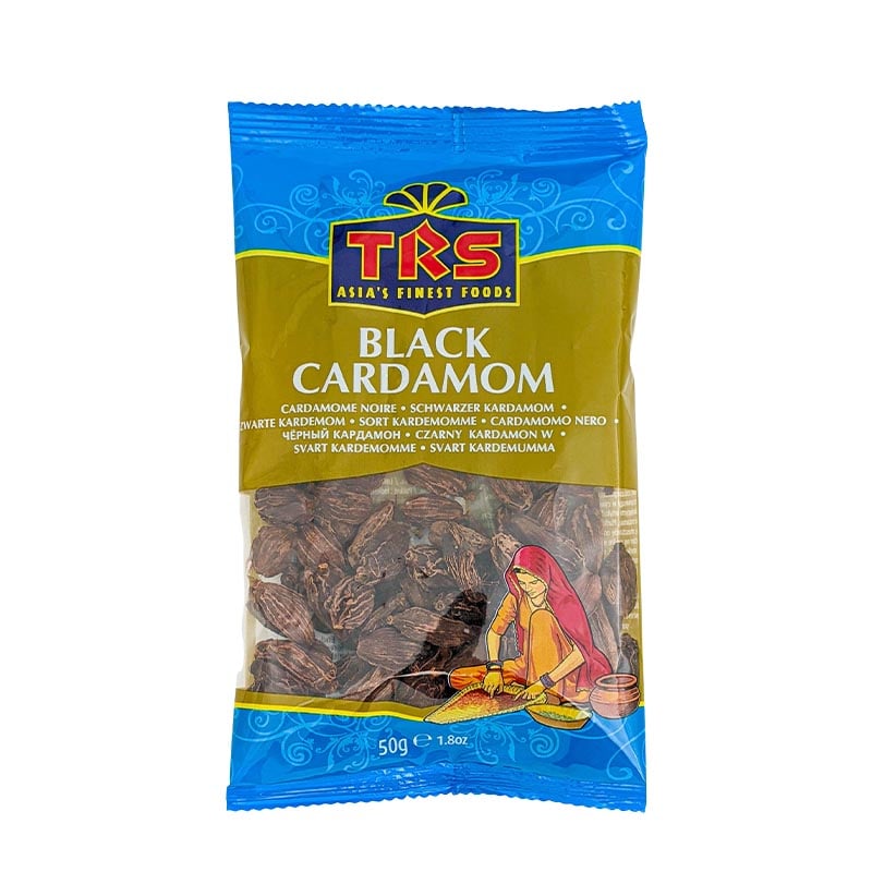 Schwarzer Kardamom Ganz 50g