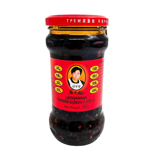 Schwarze Bohnen in Chiliöl Lao Gan Ma 280g
