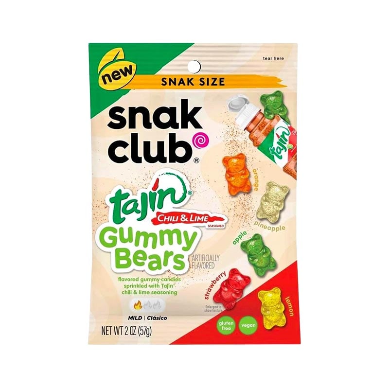 Süßigkeiten mit Tajin mexikanische Chili Gummibärchen 57g