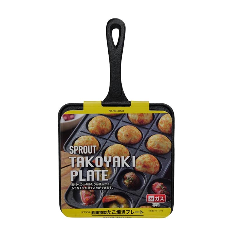 Takoyaki-Pfanne (Oktopusbällchen)