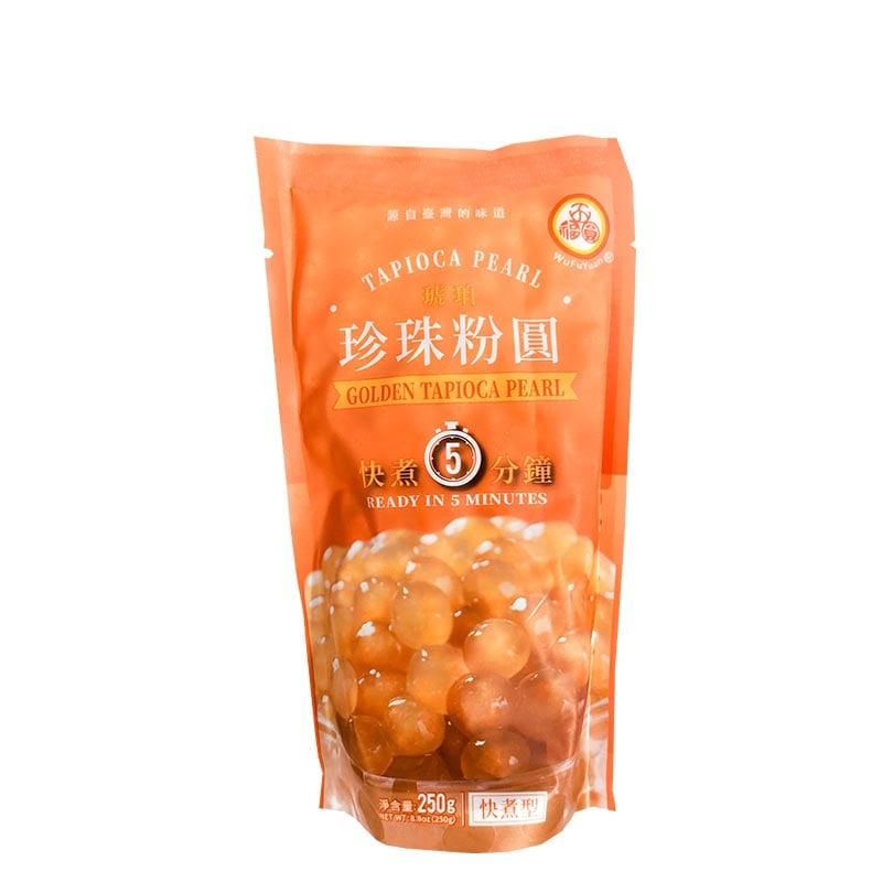 Boba für Bubble Tea (Goldene Tapiokaperlen) 250g