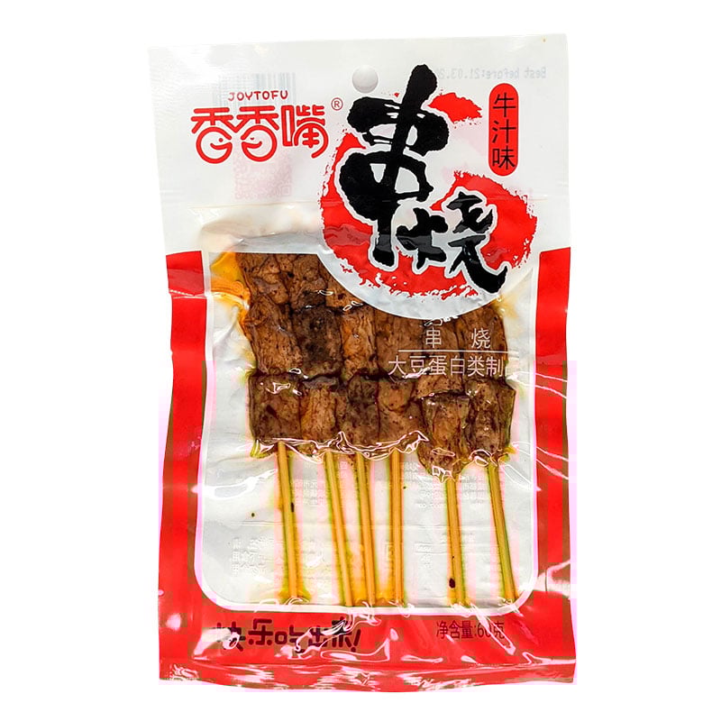 Tofu-Spieße Rindfleisch-Geschmack