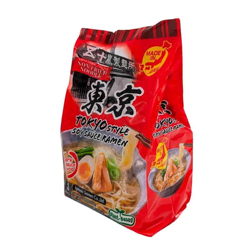 Tokyo Sojasauce-Instant Ramen 3er-Pack