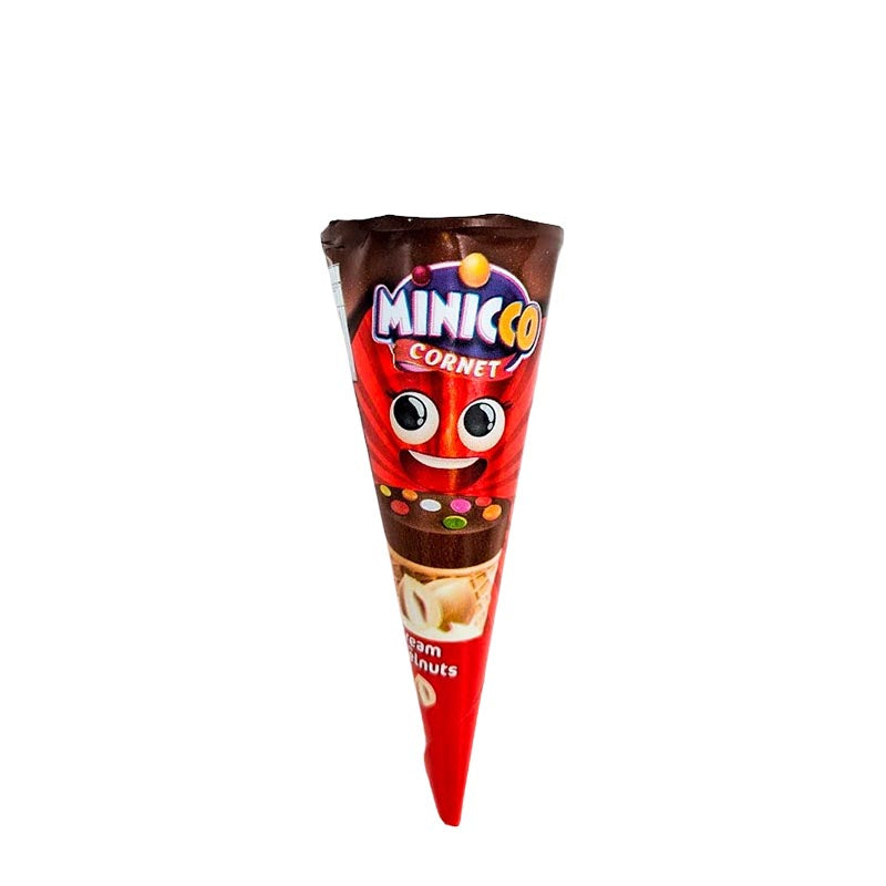 Too Cool Cornet Eiswaffel in Bonbon-Haselnuss
