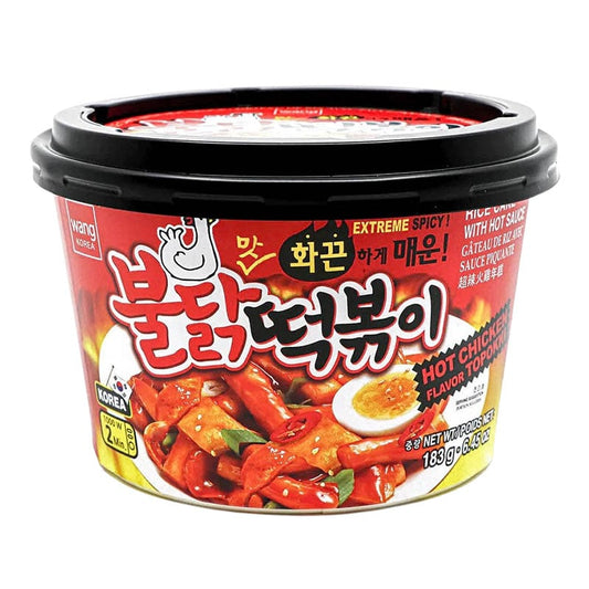 Instant Tteokbokki Scharfes Hühnchen 183g