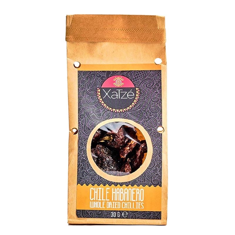 Getrocknete Habanero-Chili 30g