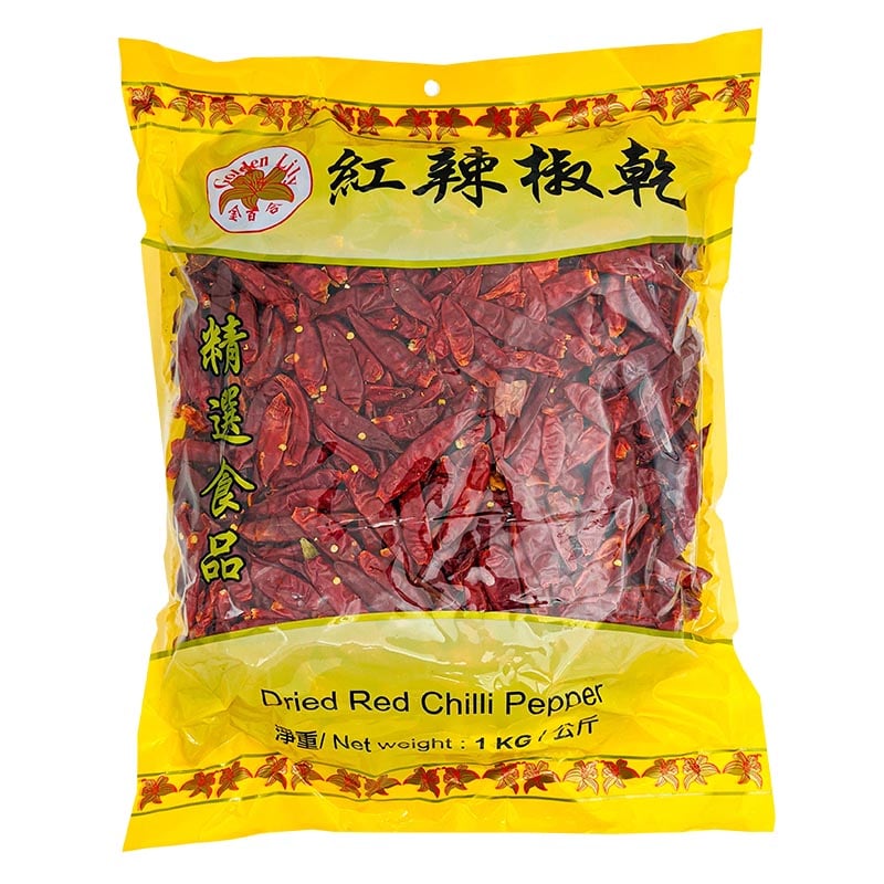 Getrocknete rote Chilis, Tien Tsin 1 kg
