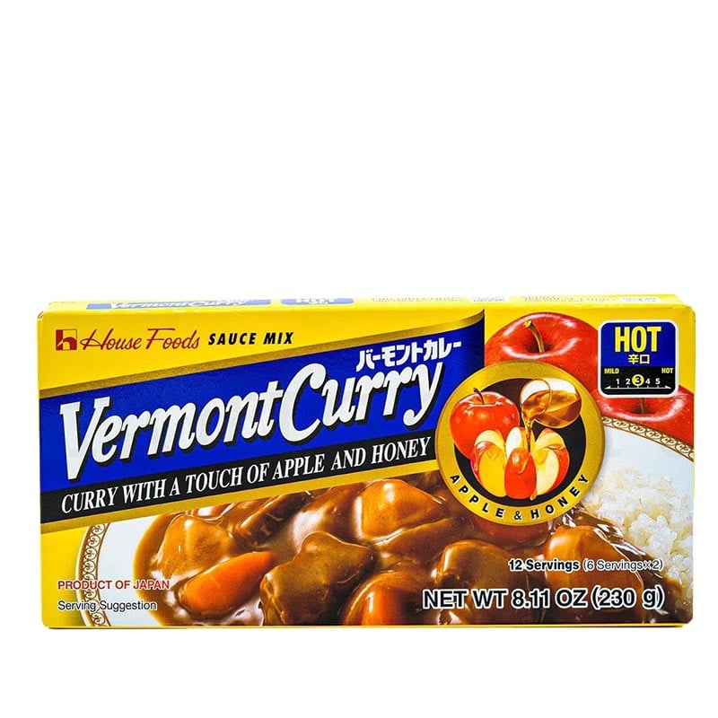 Vermont Curry 12 Portionen Scharf 230g