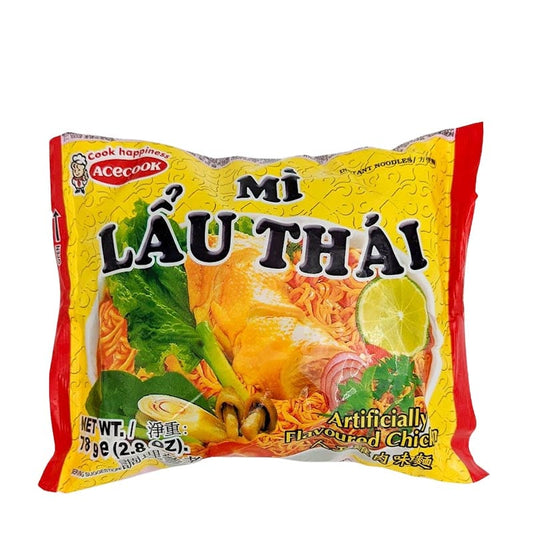 Vietnamesische Nudelsuppe Thai-Hühnchen Acecook
