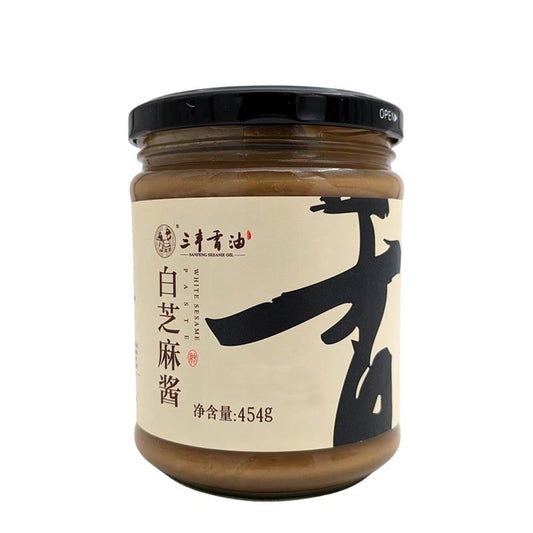 Weiße Sesampaste chinesische Tahini 454g