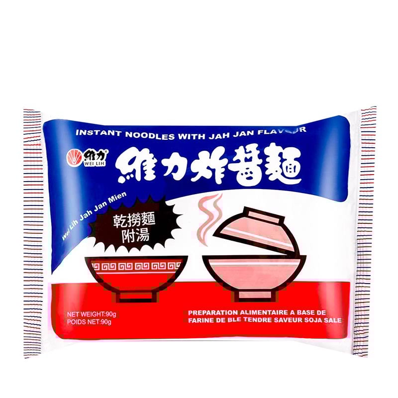 Instant Nudeln Jah Jan Mien Wei Lih
