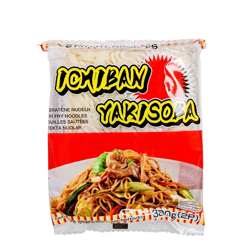 Yakisoba mit Fertigsauce (2 Portionen) 320g