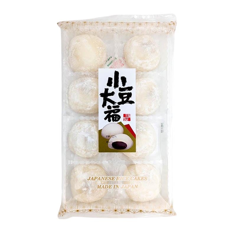 Traditionelle Daifuku Mochi Azuki 8 Stück