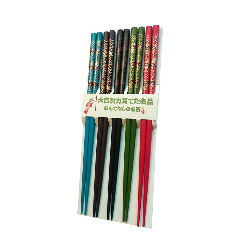 Essstäbchen Japanischer Stil 5 Paar