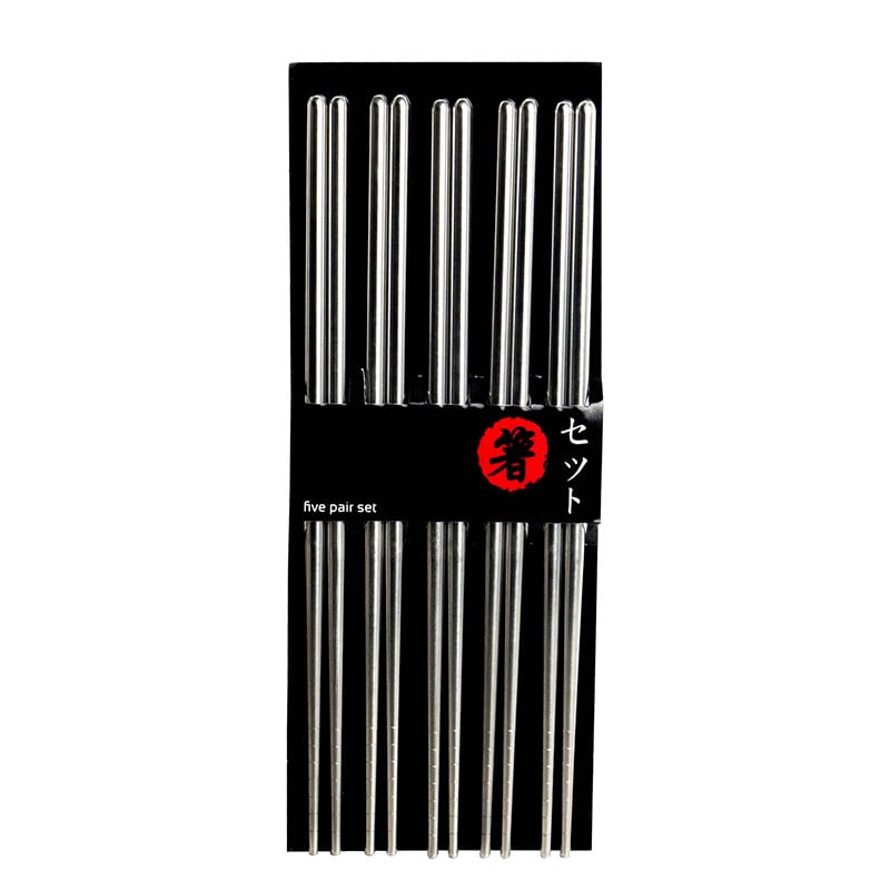 Essstäbchen im koreanischen Stil (Edelstahl)