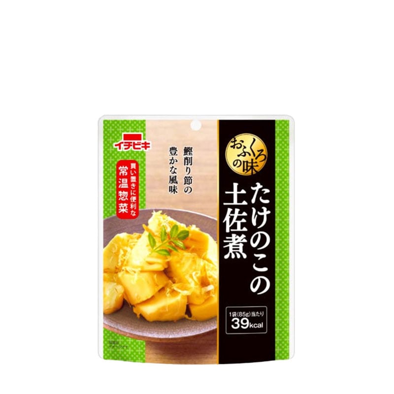 Sojamarinierte Bambussprossen mit Bonitoflocken (Takenoko No Tosani) 85g