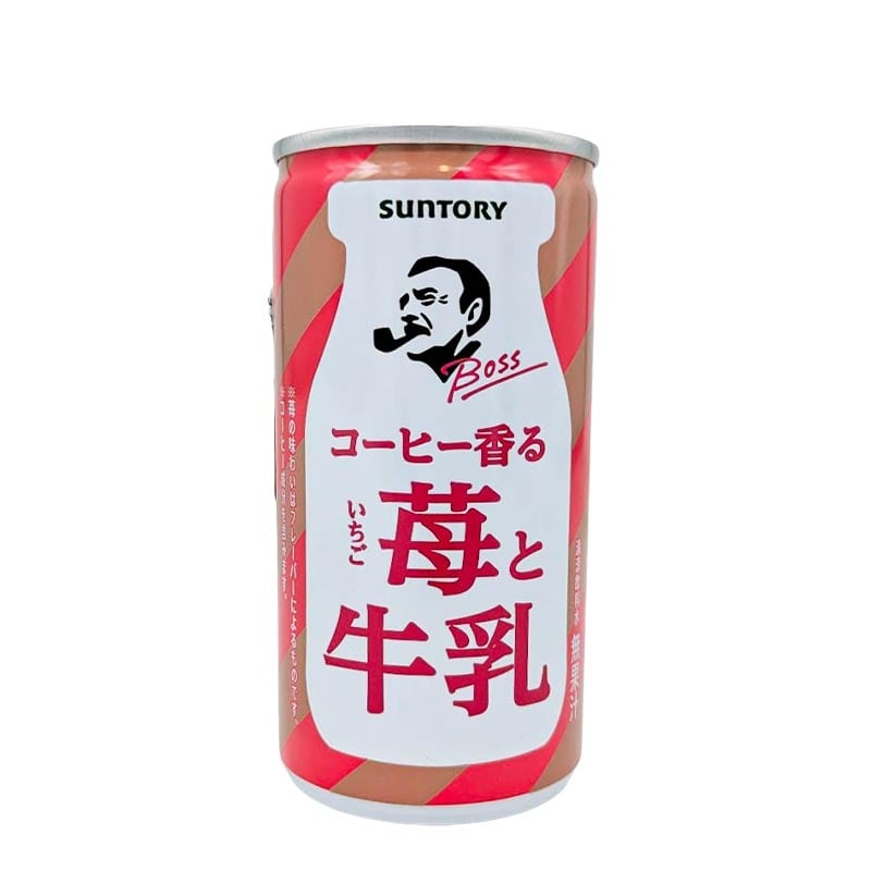 Boss Coffee Ichigo Kaffee mit Erdbeergeschmack 185ml