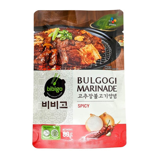 Scharfe Bulgogi-Marinade koreanisches BBQ 80g
