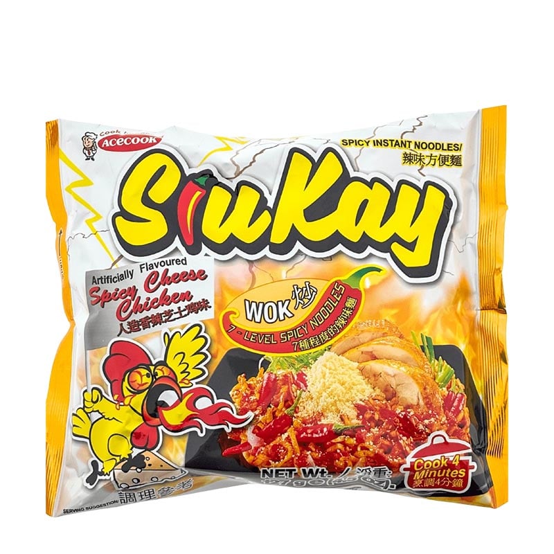 Cheese & Spicy Chicken Snabbnudlar Acecook