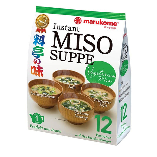 Fertige Misosuppe Vegetarisch 12 Portionen 224,55g