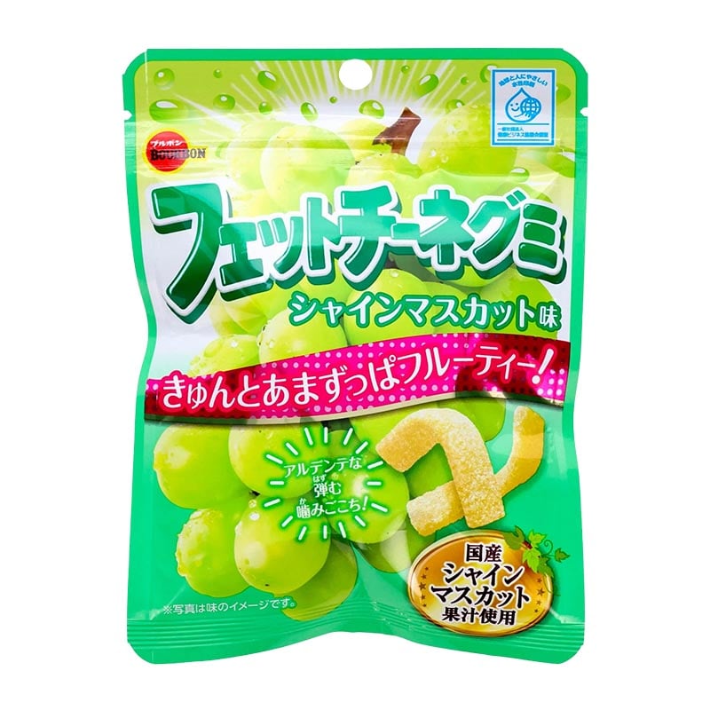 Japanische Süßigkeiten Fettuccine Muskattraube