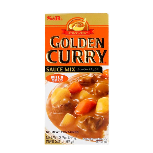 Golden Curry Mild 5 Portionen S&B 92g