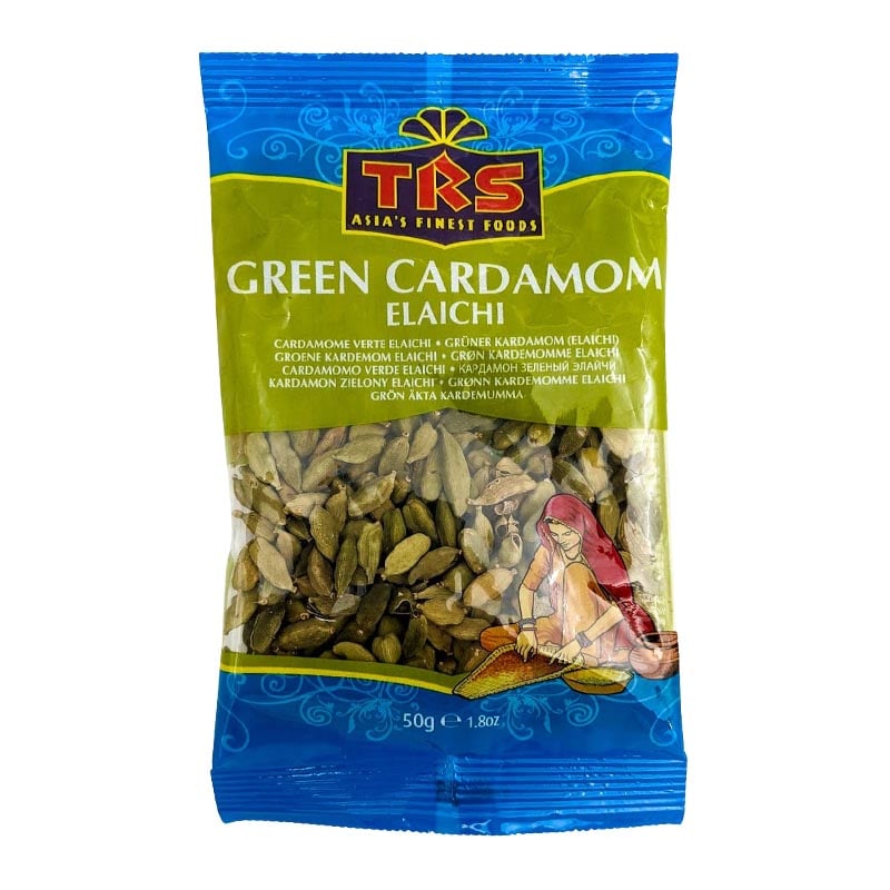 Grüner Kardamom ganze Kapseln 50g